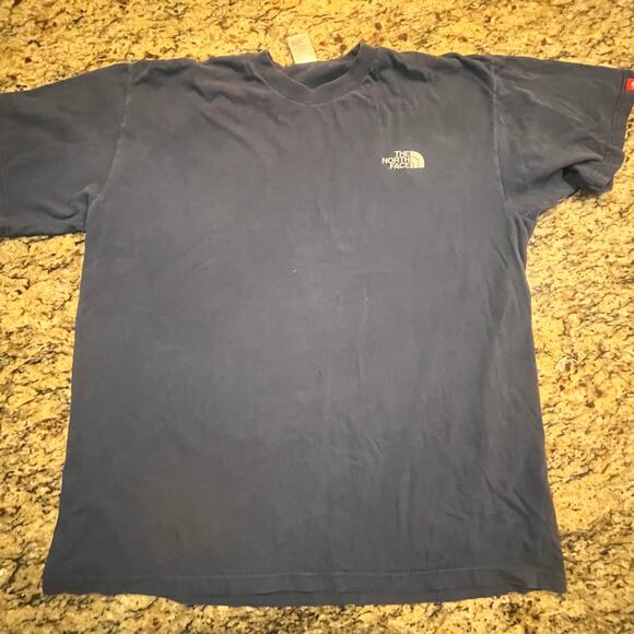 North Face Shirt Mens XL Blue White 1968 Fine Alpine Equipment Short Sleeve‎ - Picture 2 of 6